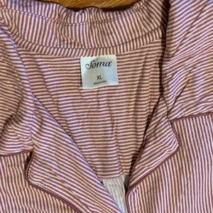 Soma Cool Nights Button Down Pajama Shirt